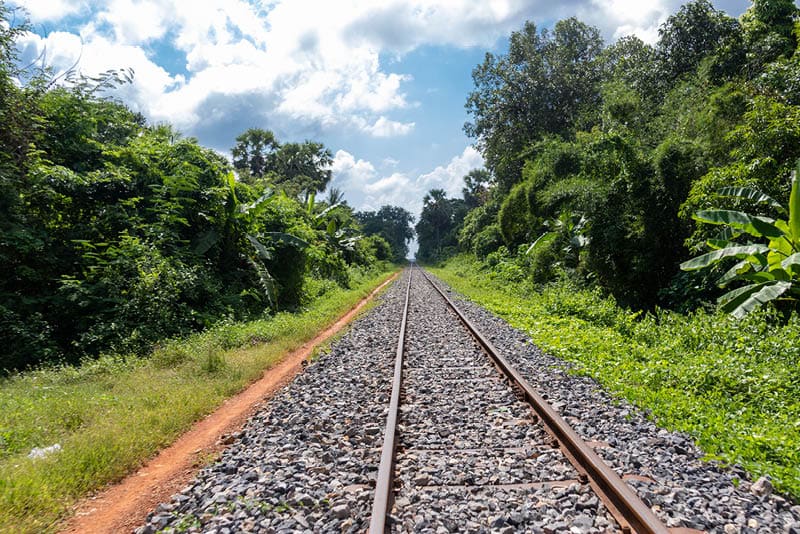 Railway at Battambang - Cambodia