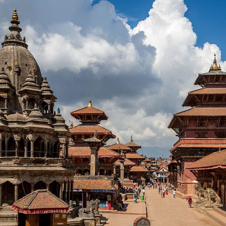 Patan Durbar Square is one of the three Durbar Squares in the Kathmandu Valley, all of which are UNESCO World Heritage Sites.