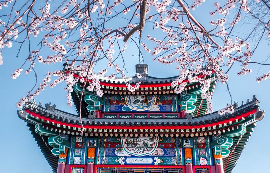Landscape of Summer Palace, Beijing,China.