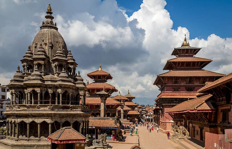 Patan Durbar Square is one of the three Durbar Squares in the Kathmandu Valley, all of which are UNESCO World Heritage Sites.