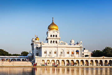 Gurdwara Bangla Sahib is the most prominent Sikh gurdwara