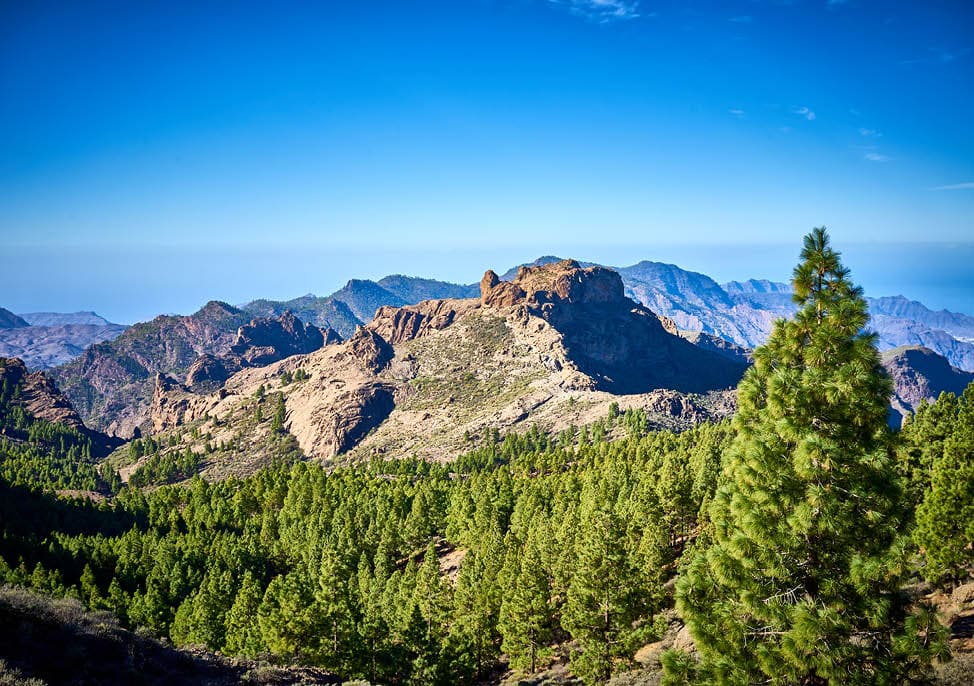 Valleys and mountains in Spain