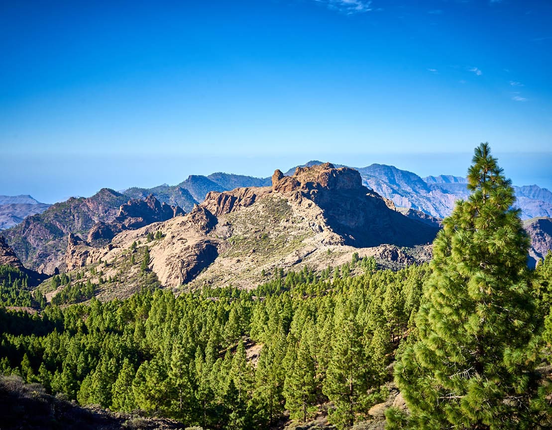 Valleys and mountains in Spain
