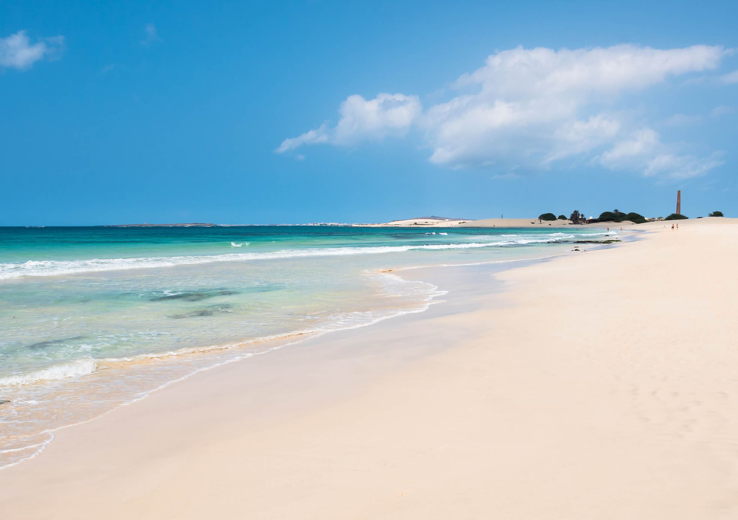 Chaves beach Praia de Chaves in Boavista Cape Verde - Cabo Verde
