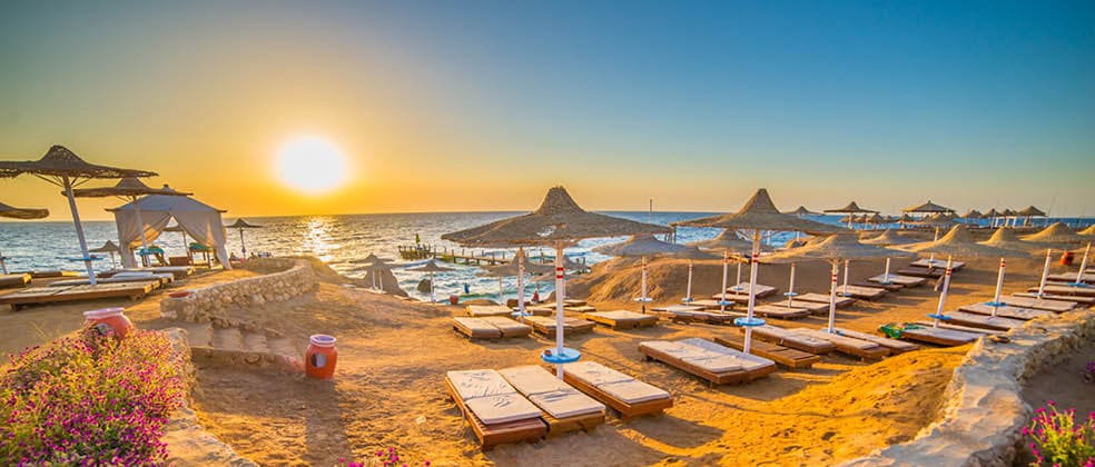 Sunrise in Sharm el Sheikh, Egypt