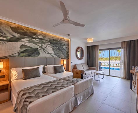 Swim-up junior suite Elite twin