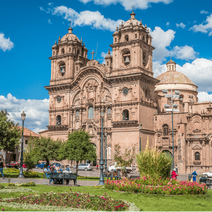 Plaza de Armas in Cusco Peru