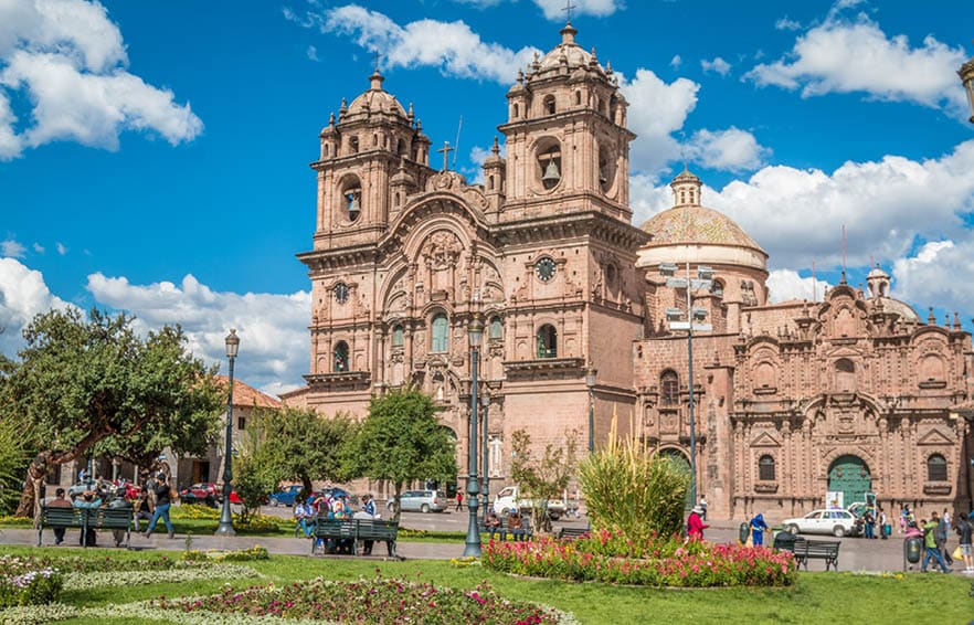 Plaza de Armas in Cusco Peru