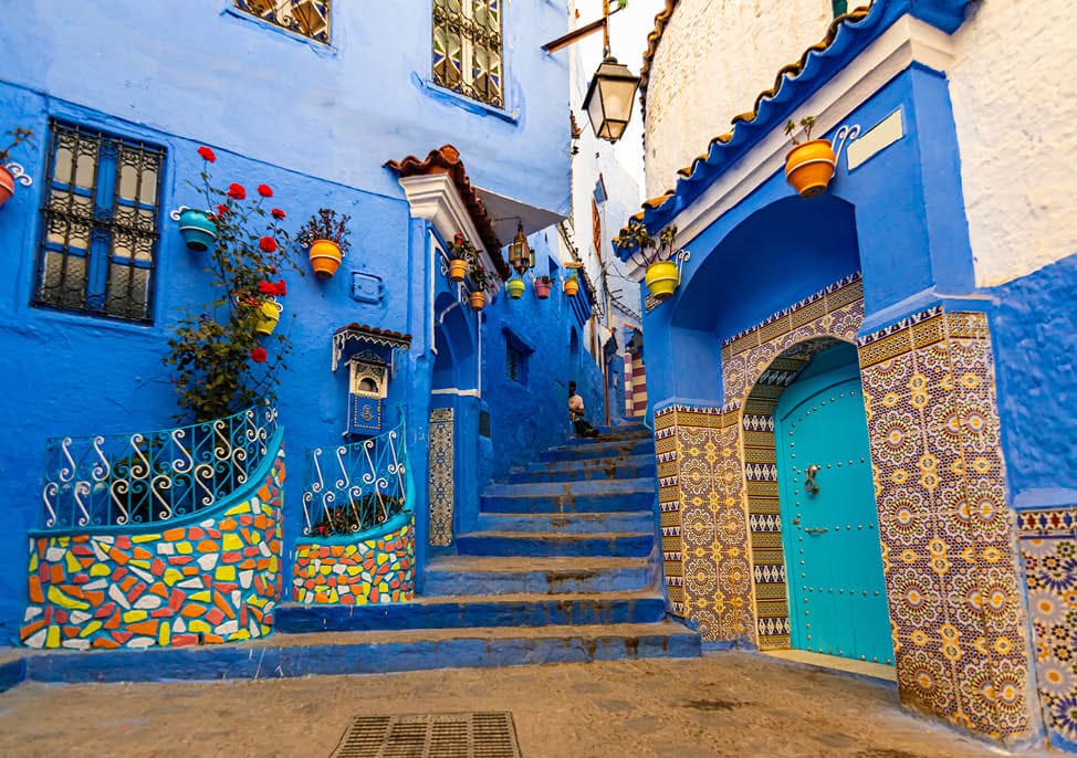 Chefchaouen, Morocco The wonderful blue city of Morocco