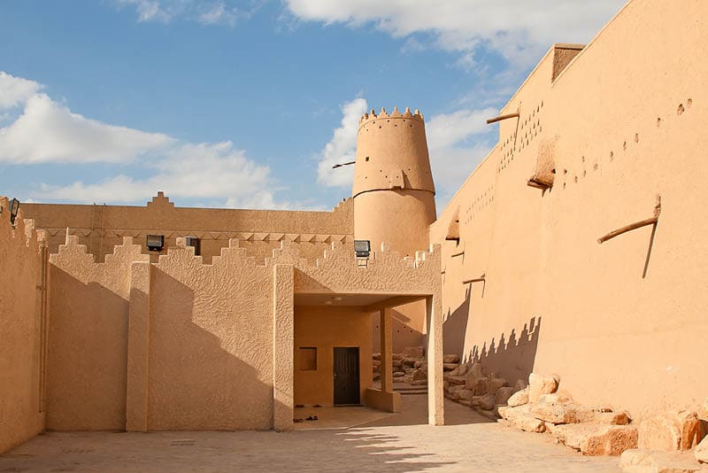 Al Masmak fort in the Riyadh city, Saudi Arabia