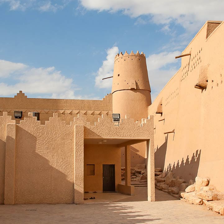 Al Masmak fort in the Riyadh city, Saudi Arabia