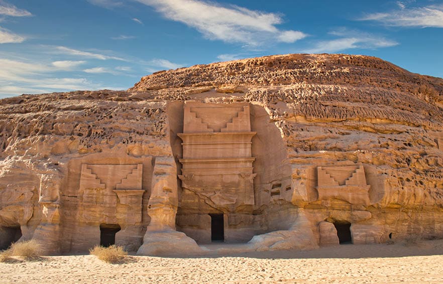 Madain Saleh the Natural and archaeological site of Saudi Arabia