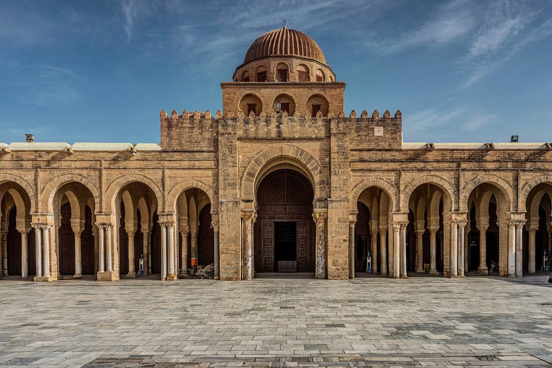 Okba BEN Nafaa Grand Masjid in Kairouan the old capital and first city in North Africa built by Muslims