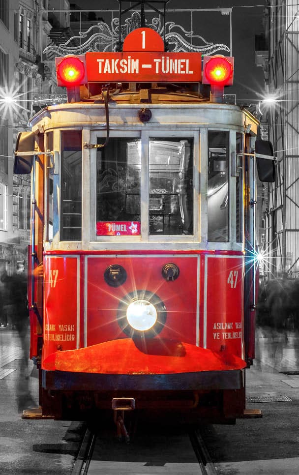 Taksim Istiklal Street. Istanbul, Turkey
